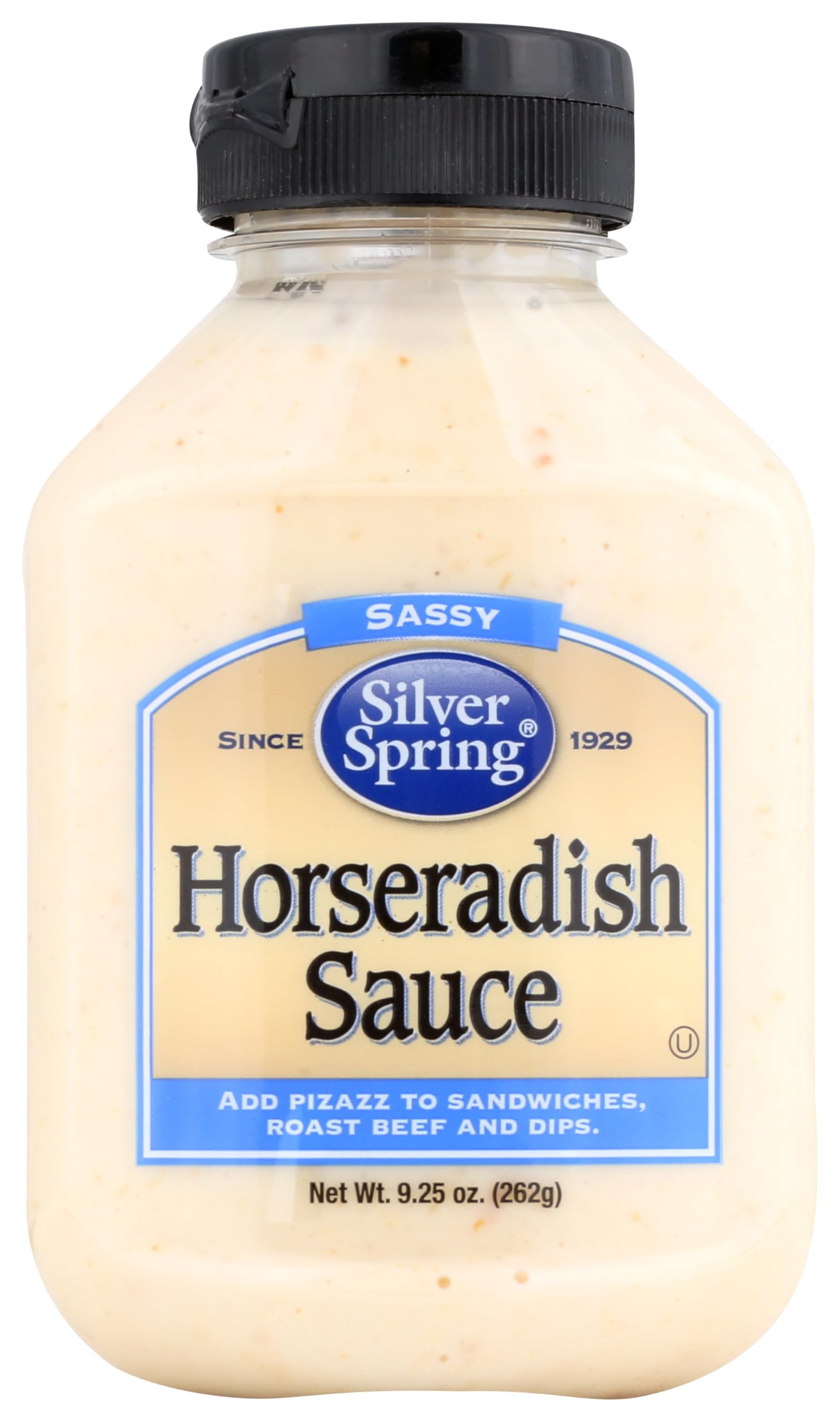 Silver Spring Horseradish Sassy bottle adds bold tang to grilled meats and sandwiches.