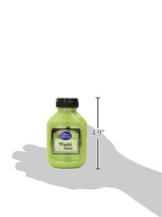 Silver Springs Wasabi glaze bottle on a tray to elevate sashimi flavor.