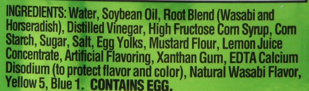 Silver Springs Wasabi sauce with sushi rolls shows vibrant green color and authentic flavor.