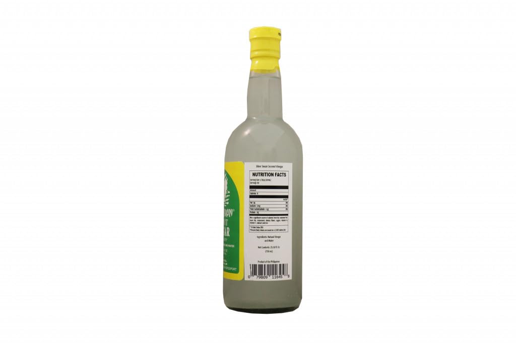 Silver Swan Coconut Vinegar pour shot, great for marinades and glazes.
