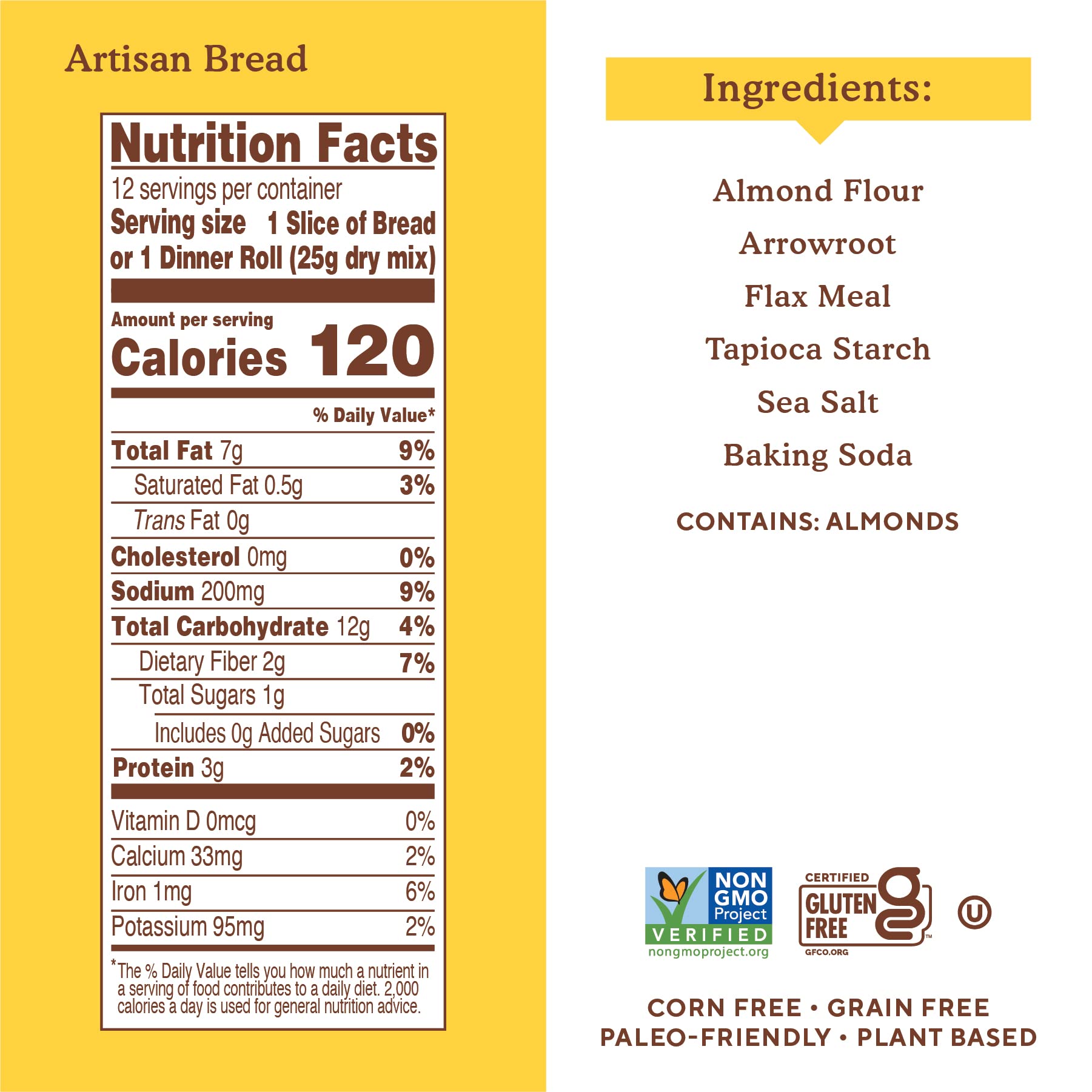 Simple Mills Almond Flour Bread Mix box with paleo-friendly label ideal for quick gluten-free loaves