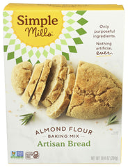 Simple Mills almond flour baking mix box ready for gluten-free artisan bread