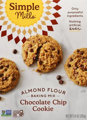 Simple Mills almond flour batter ready in a bowl for smooth dough.