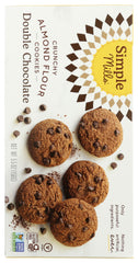 Simple Mills almond flour cookies packaging front view emphasizes clean ingredients
