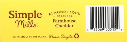 Simple Mills Almond Flour Crackers quick snack idea for busy days.