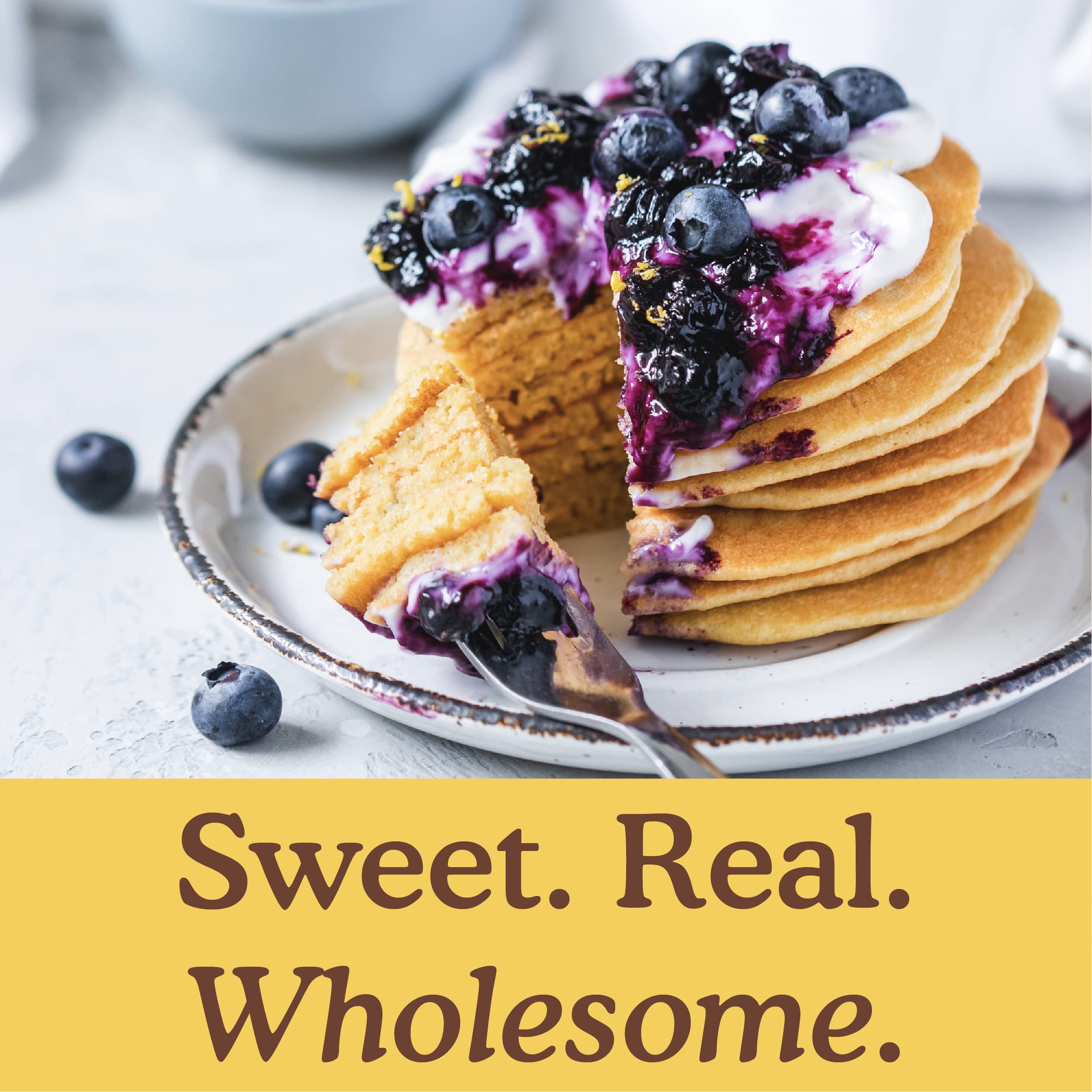 Simple Mills ingredients list highlights almond flour for a nutrient-dense baking base.