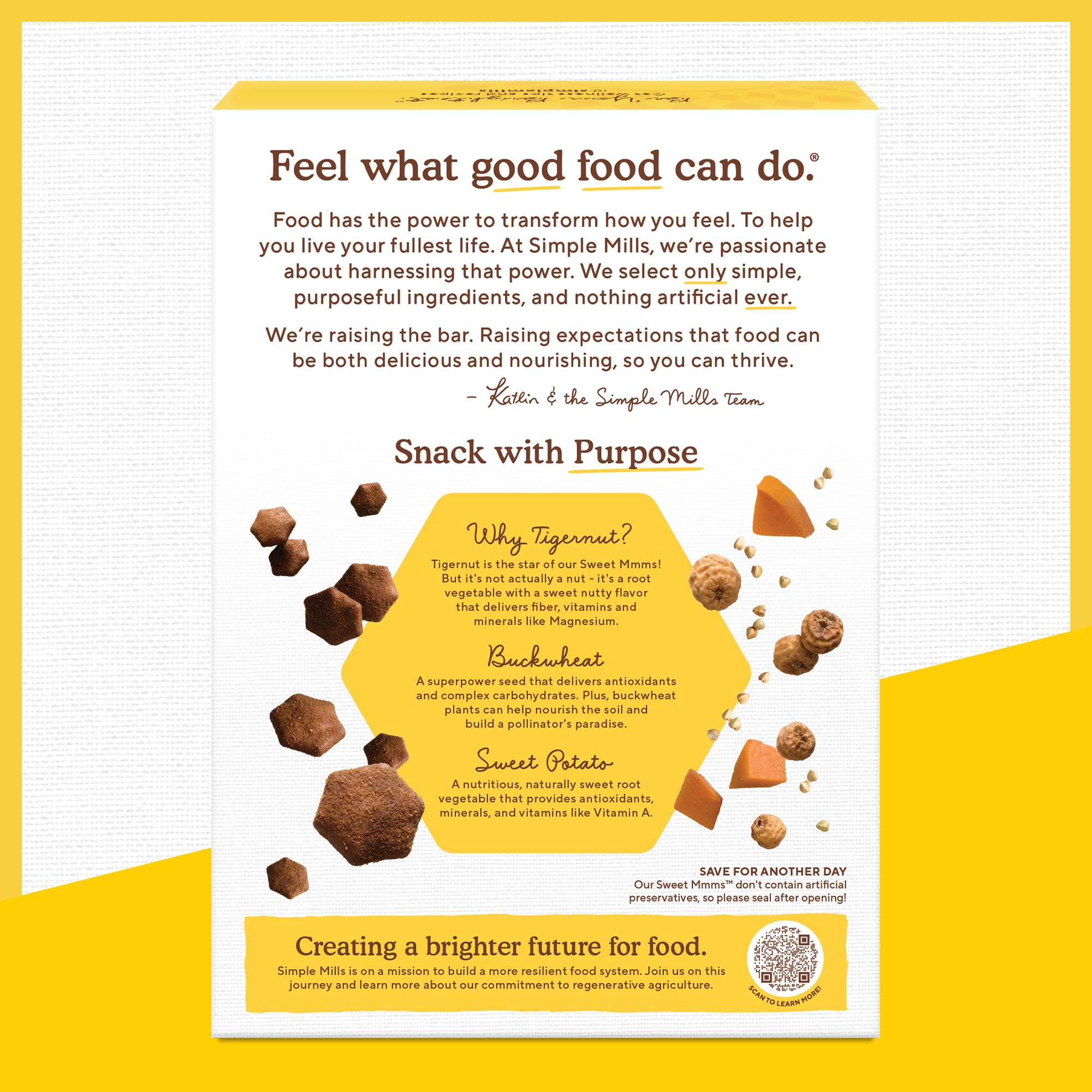 Simple Mills Cookie Cocoa Blast plated cookies invite indulgent flavor.