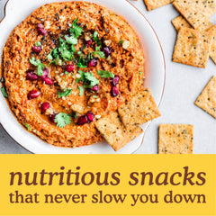 Simple Mills crackers taste tested closeup reveals crisp texture and balanced flavor.