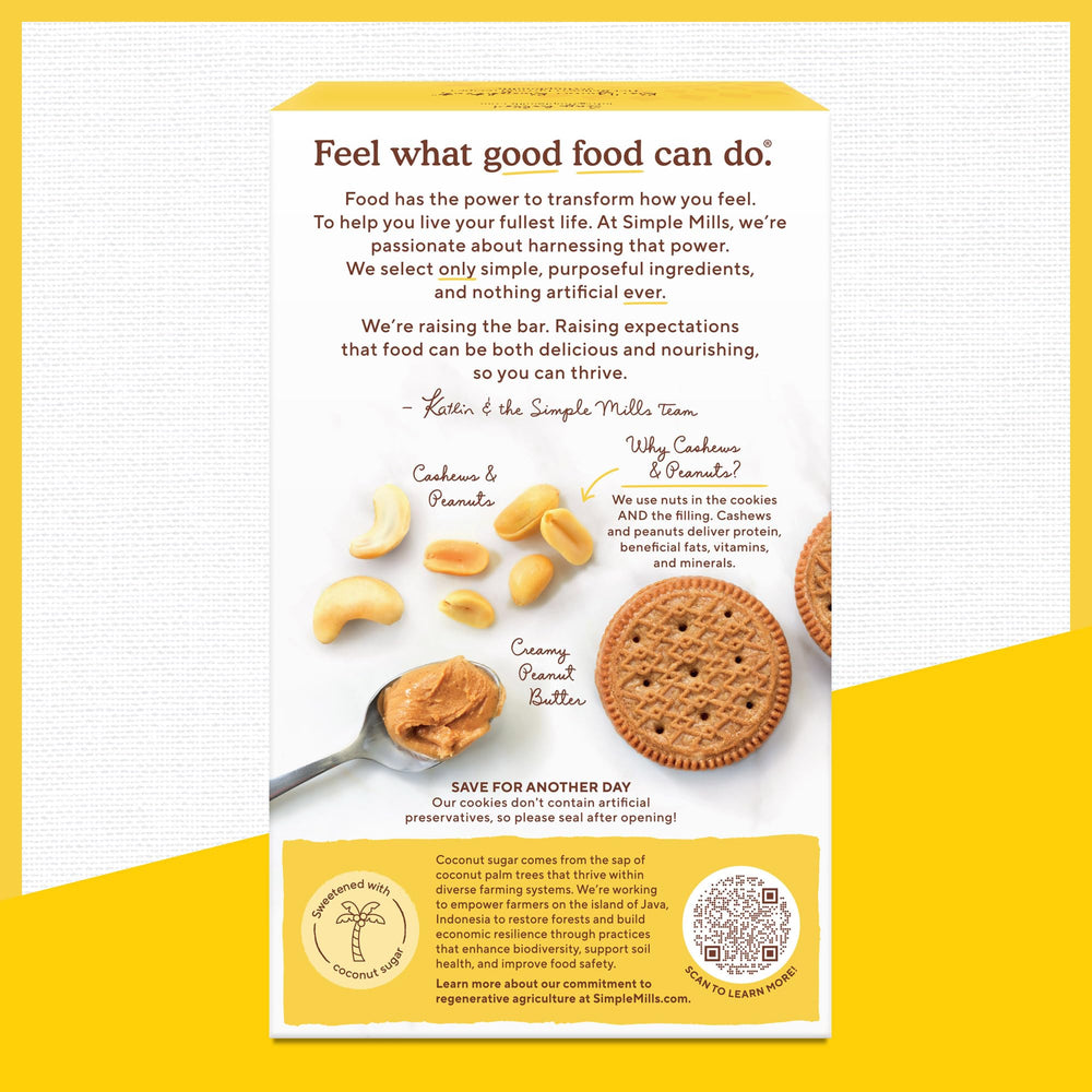 Kids in a lunchbox with Simple Mills cookies for a wholesome snack.