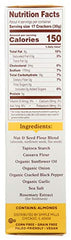 Label highlights premium ingredients for Simple Mills almond flour crackers