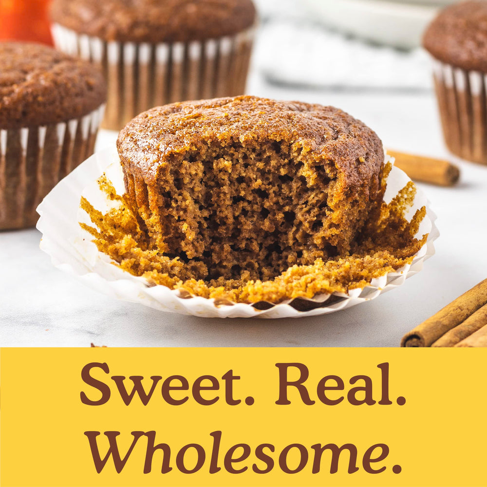 Store shelf featuring Simple Mills gluten-free, grain-free baking mix