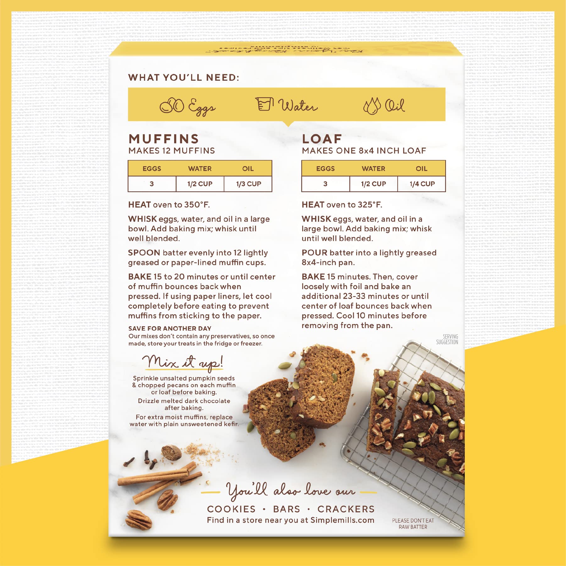 Nutrition label highlights non-GMO, allergen-friendly ingredients on packaging