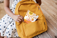 Simple Mills Pop Mmms Cheddar Snack Packs shown in a lunchbox-ready setup for busy days.
