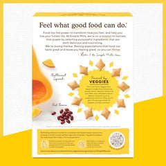 Simple Mills Pop Mmms lunchbox-friendly crackers with veggie-forward nutrition for kids.