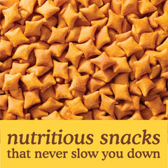 Simple Mills Pop Mmms Pizza pantry shelf scene signals convenient, non-GMO snack.