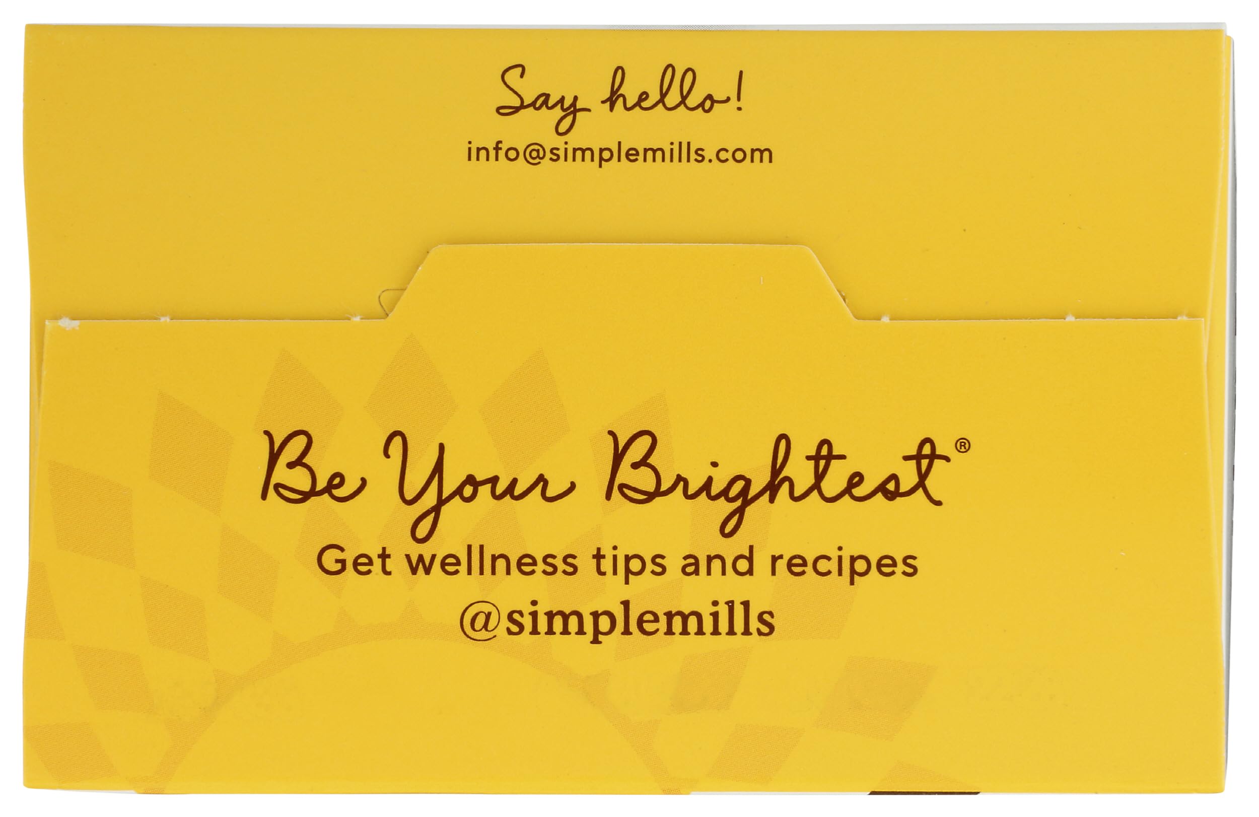 Simple Mills on-shelf display suggests easy grab-and-go gluten-free snacking