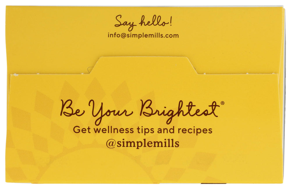 Simple Mills on-shelf display suggests easy grab-and-go gluten-free snacking