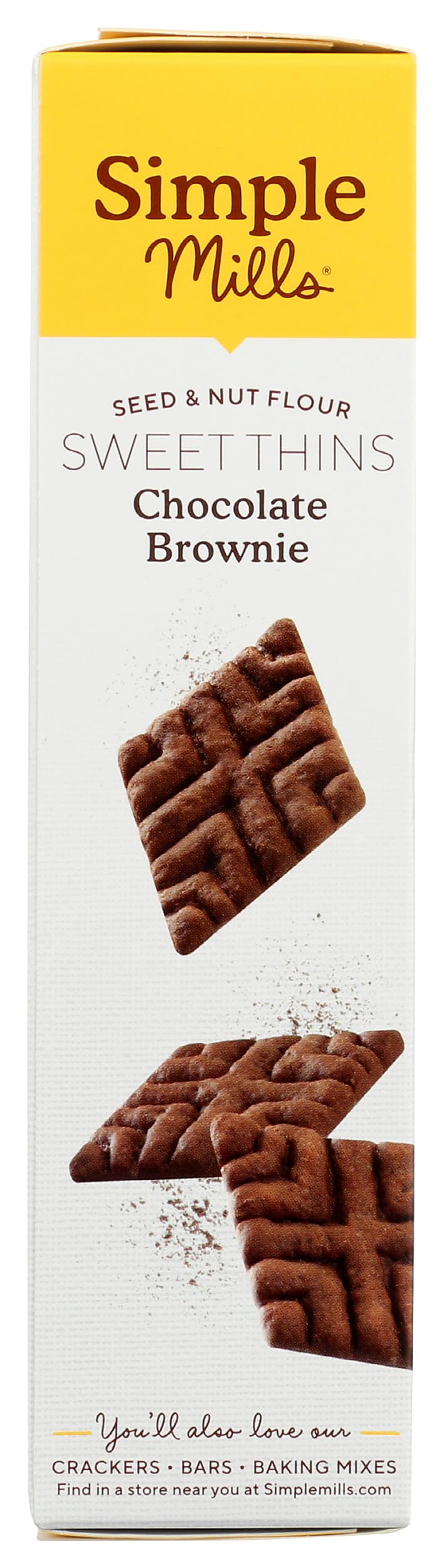 Simple Mills Sweet Thins Choco Brownie ideal as a lunchbox snack.