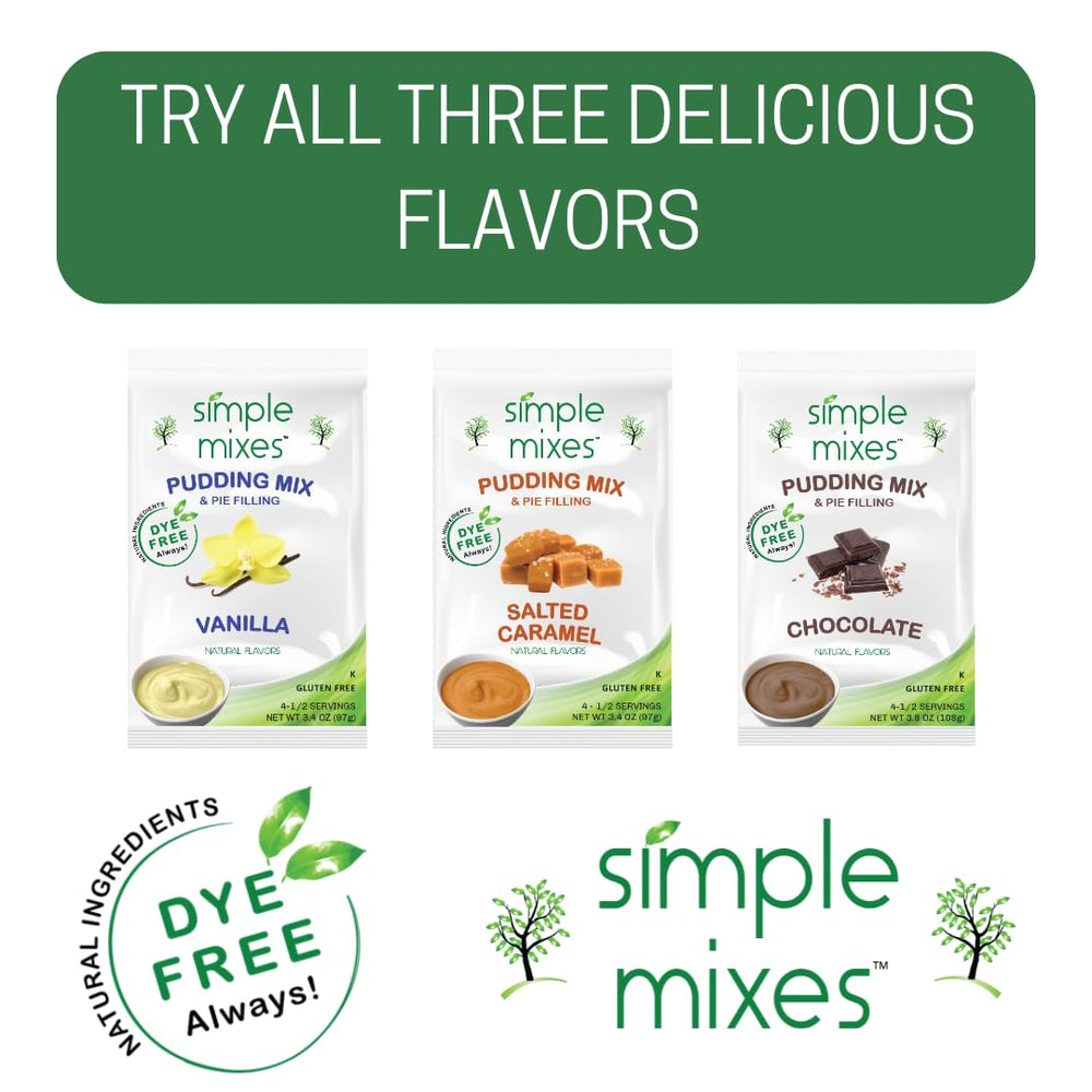 Simple Mixes 3-pack bundle offers convenient dessert options