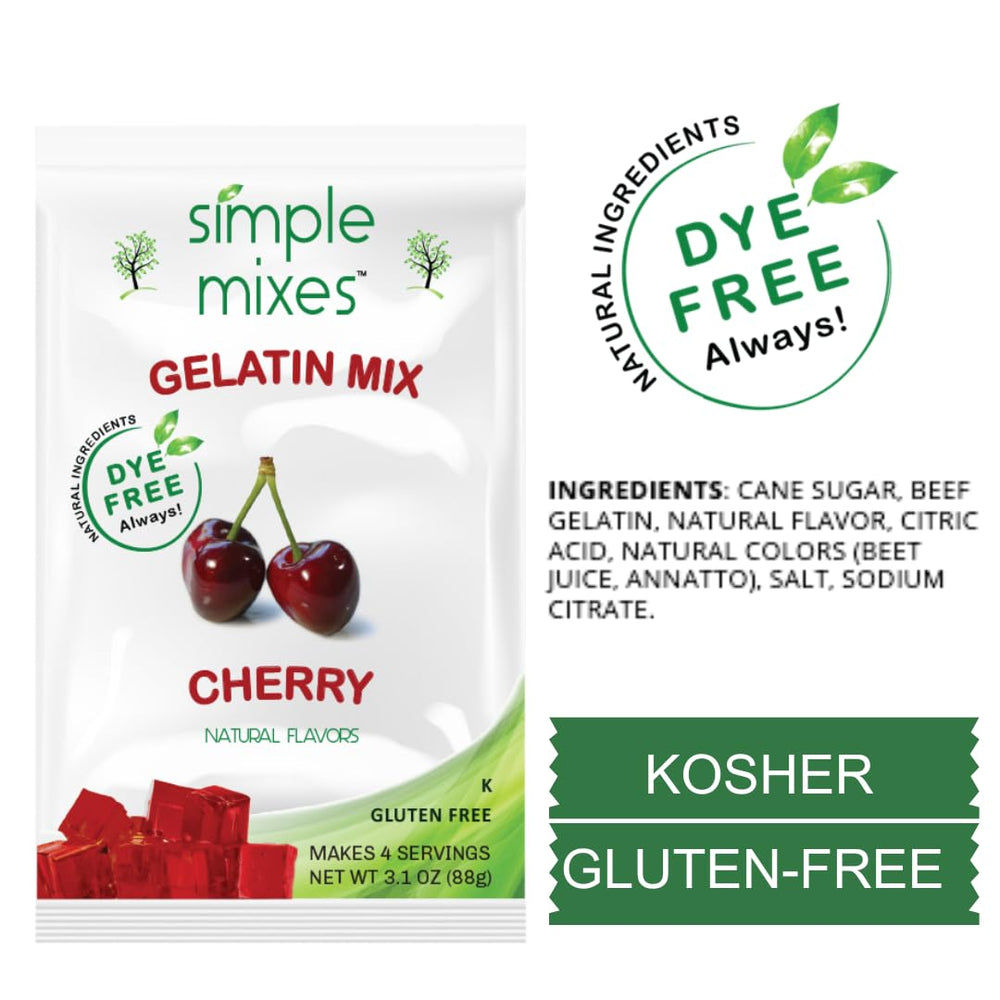 Simple Mixes colors come from natural sources, avoiding synthetic dyes.