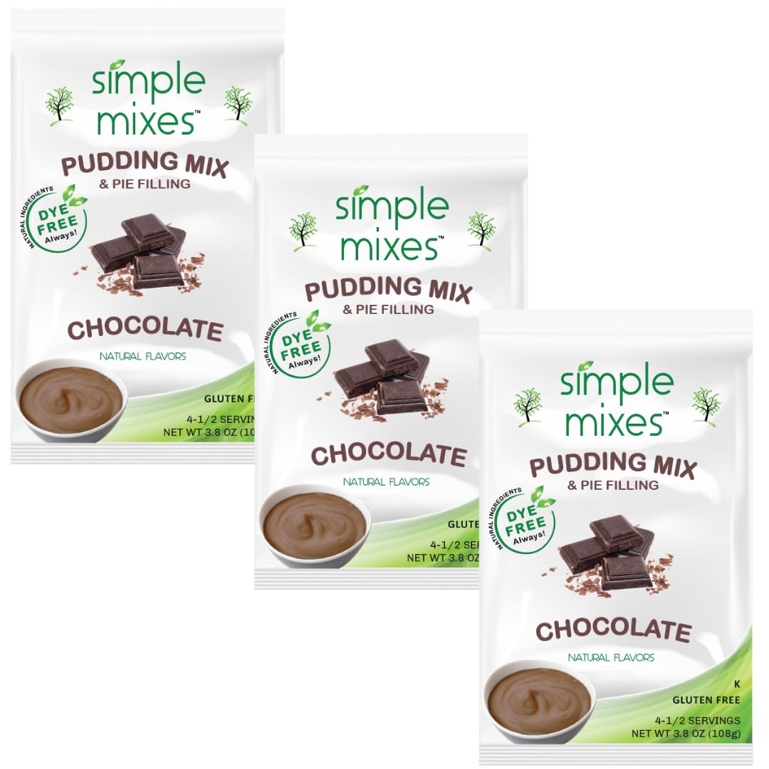 Simple Mixes natural pudding mix chocolate hero image for quick, tasty desserts
