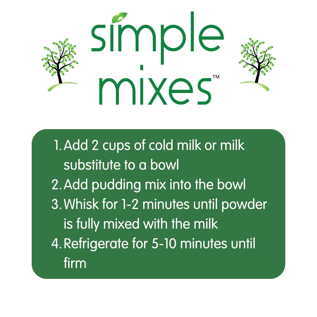 Simple Mixes pudding ready in ten minutes