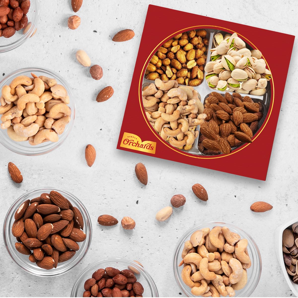 Simple Orchards Easter Nuts gifting setup for celebrations and thoughtful gestures.