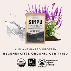 SIMPLi black beans with slow-digesting carbs for steady energy