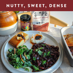 SIMPLi cooked kidney beans in pot demonstrates tender texture ideal for stews and bowls