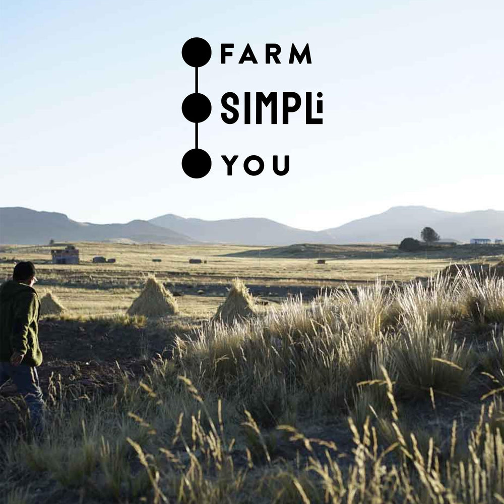 SIMPLi organic certifications label, signaling regenerative farming and sustainable sourcing.