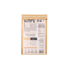 SIMPLi Organic Farro served in a bowl, ideal for nourishing grain bowls and salads.