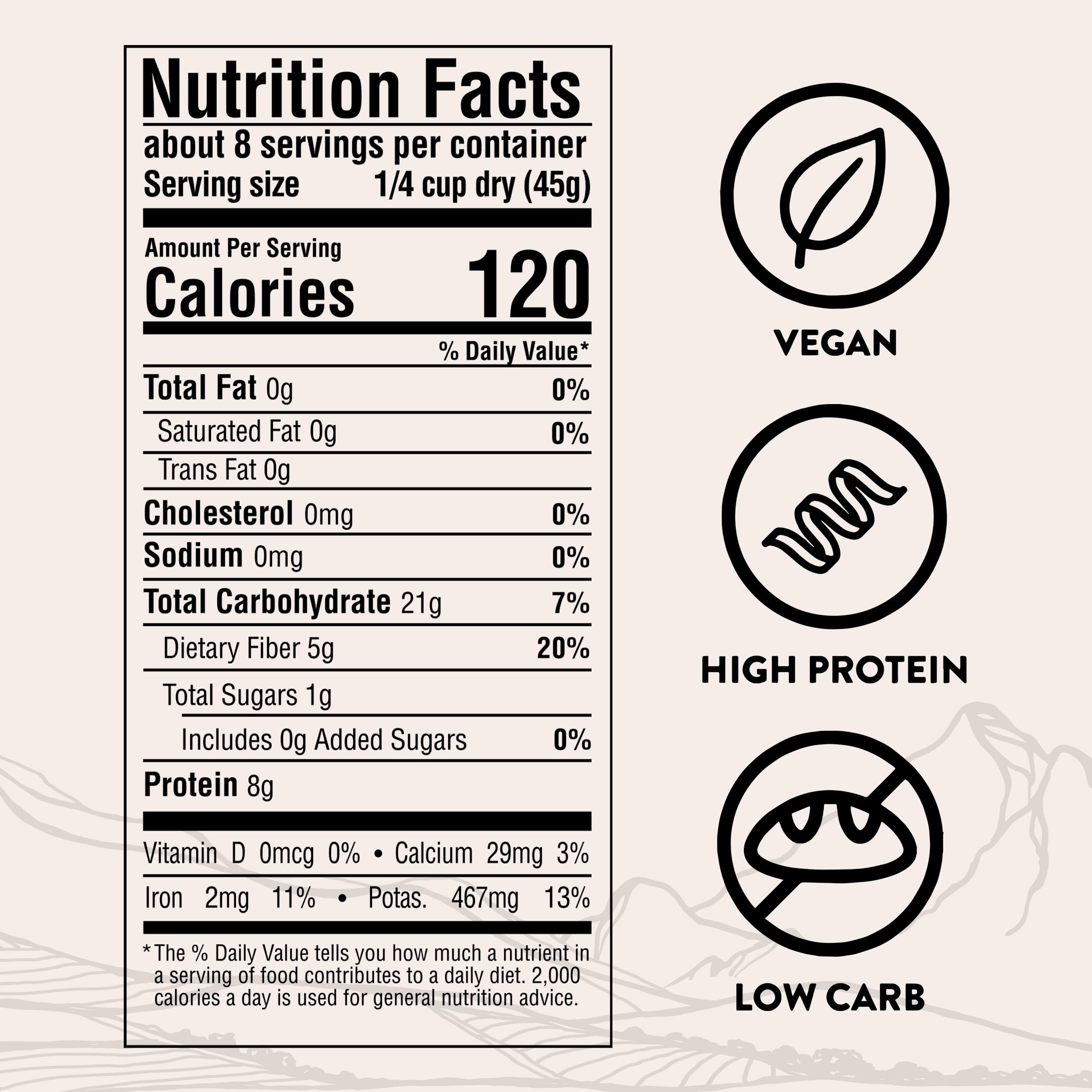 SIMPLi regenerative organic kidney beans pack closeup highlights certifications and nutrient-rich versatility