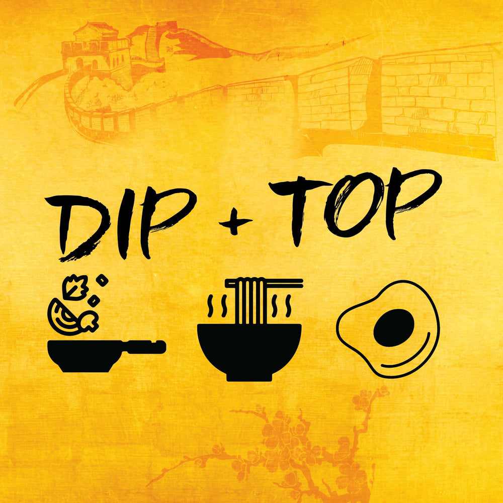 Simply Asia Chili Crunch Sauce on ice cream for a playful heat contrast.