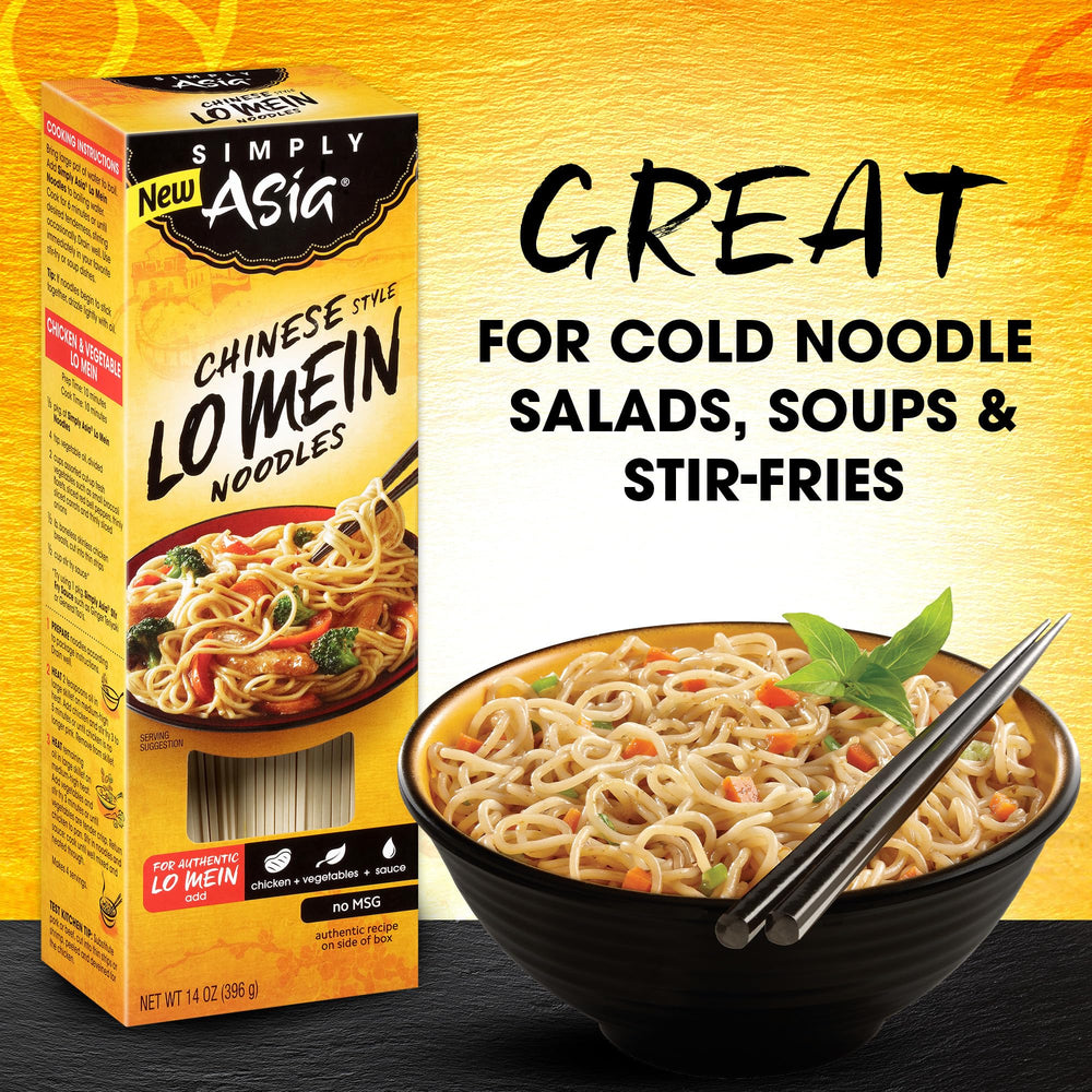 Simply Asia noodles boiling for 4-6 minute boil.