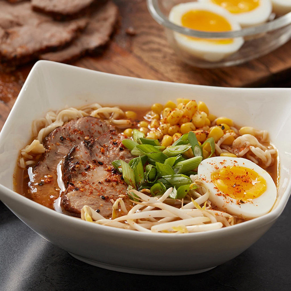 Simply Asia ramen noodles ingredient list shown for mindful cooking.
