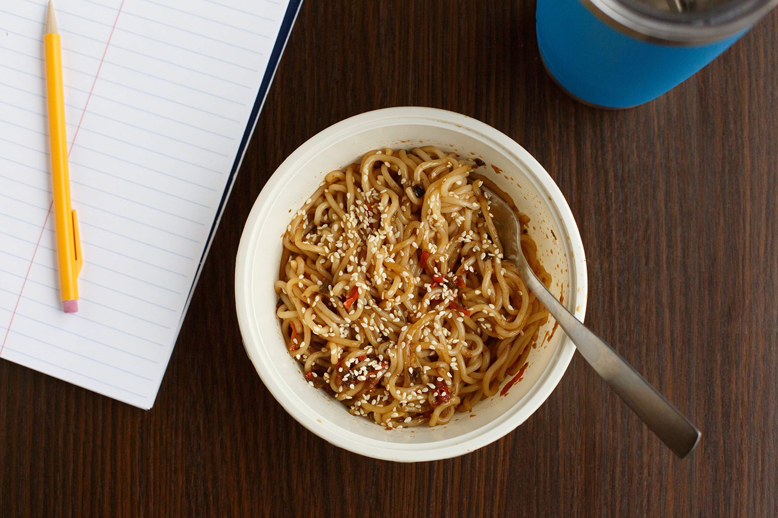 Ready in three minutes, Simply Asia noodle bowl for quick lunches