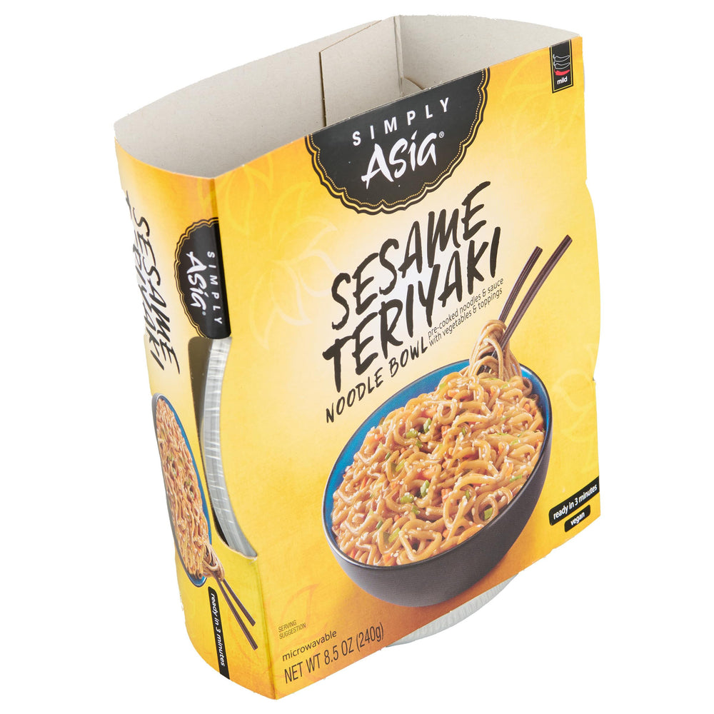 Toasted sesame seed topping adds crunch to Simply Asia bowl