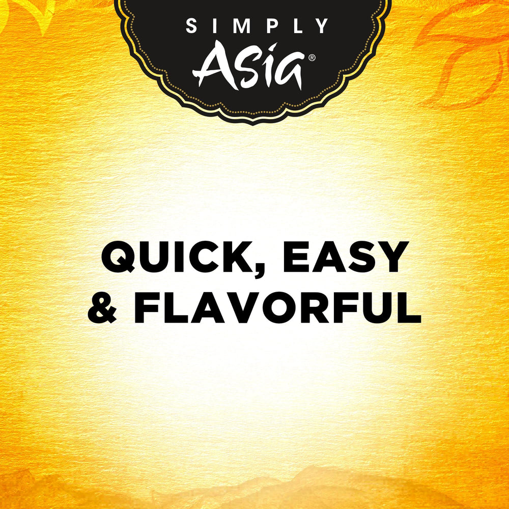 Simply Asia toasted sesame topping highlights texture and savory aroma.