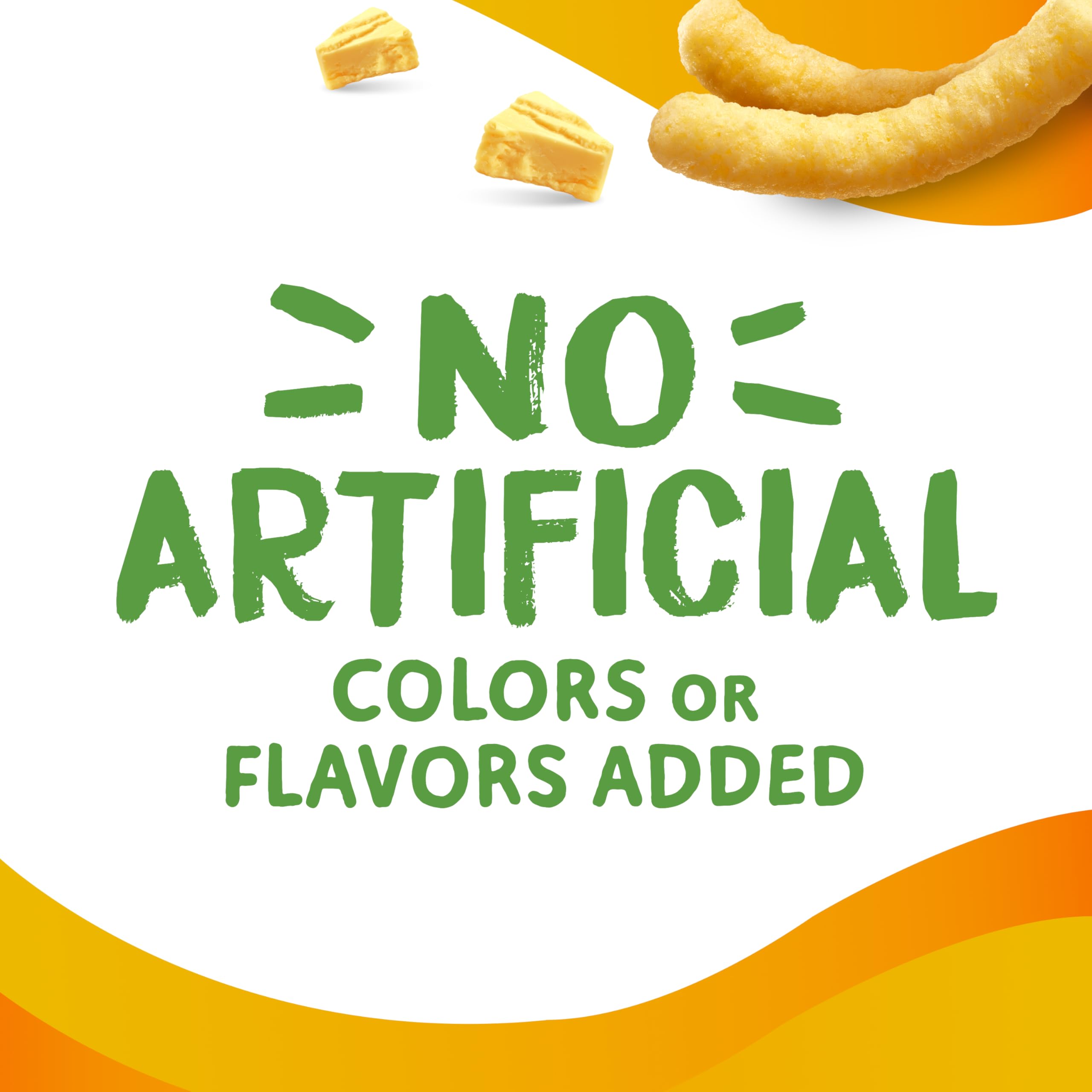 Packaging may vary for Simply Cheetos White Cheddar Puffs