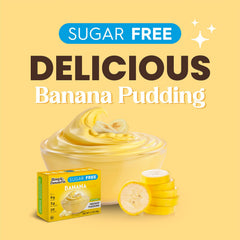 Creamy texture close-up of Simply Delish banana pudding for a smooth dessert