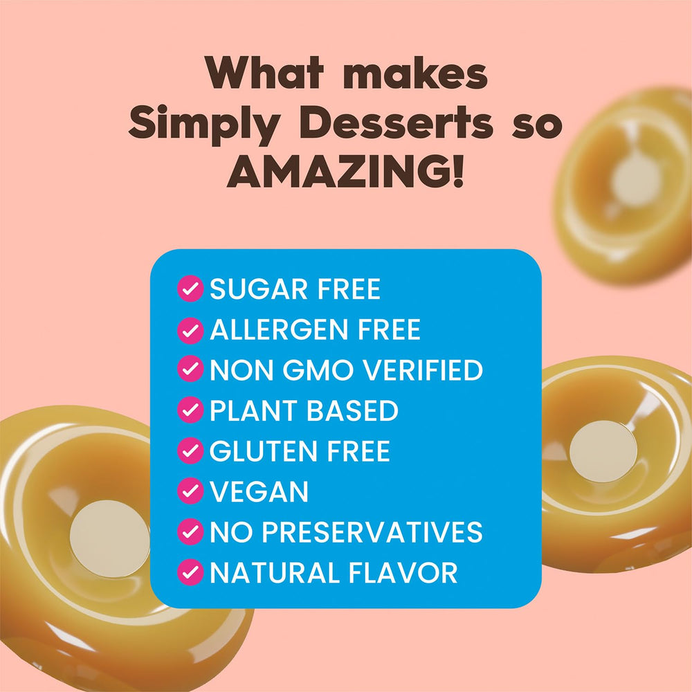 Simply Delish lemon pudding packet light, tangy flavor, low-net-carb treat.