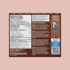 Simply Delish pudding mix packets for quick, dairy-free dessert options.