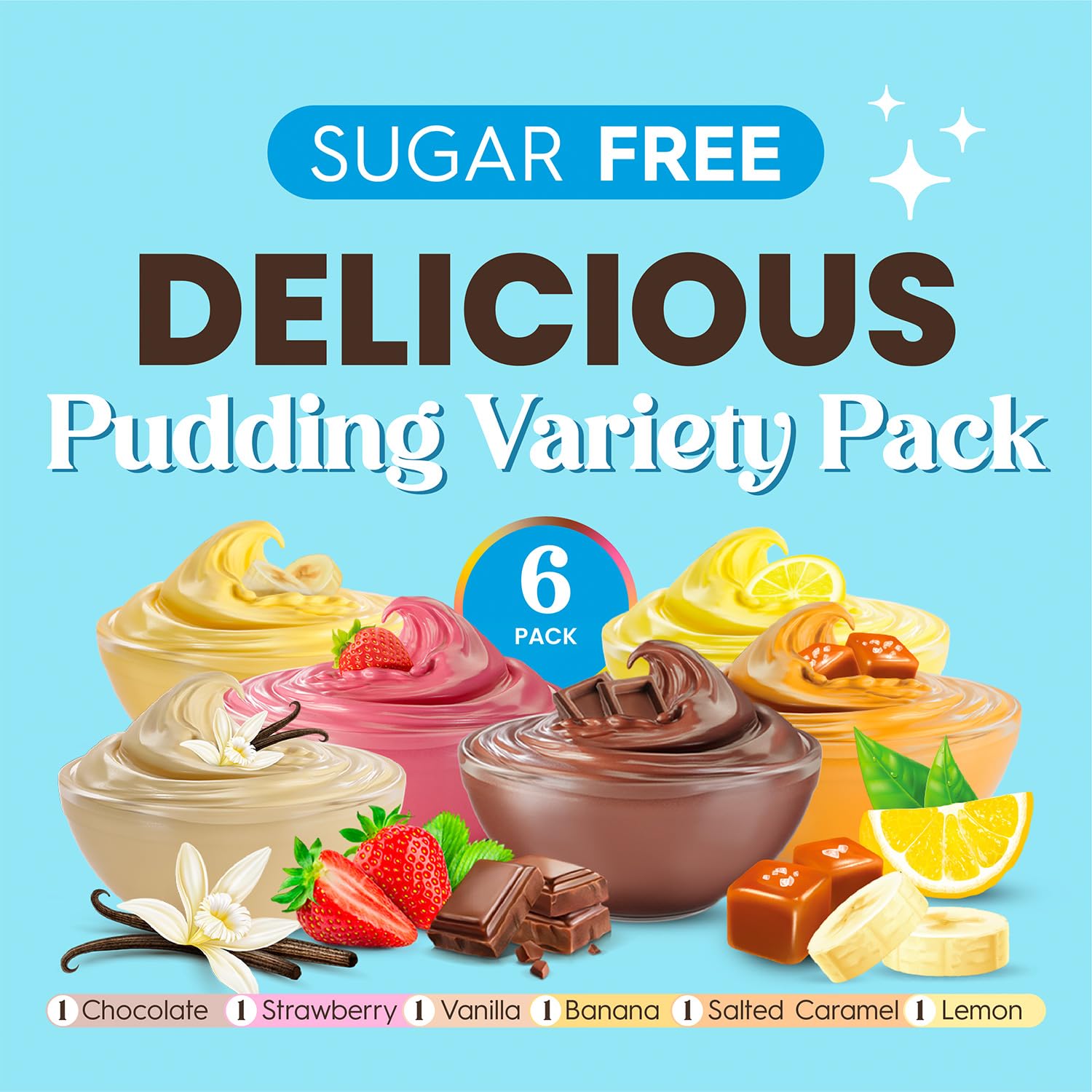 Simply Delish vanilla pudding with smooth texture, ready in minutes for a simple dessert