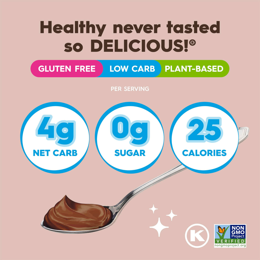Vegan-friendly Simply Delish pudding suitable for plant-based diets.