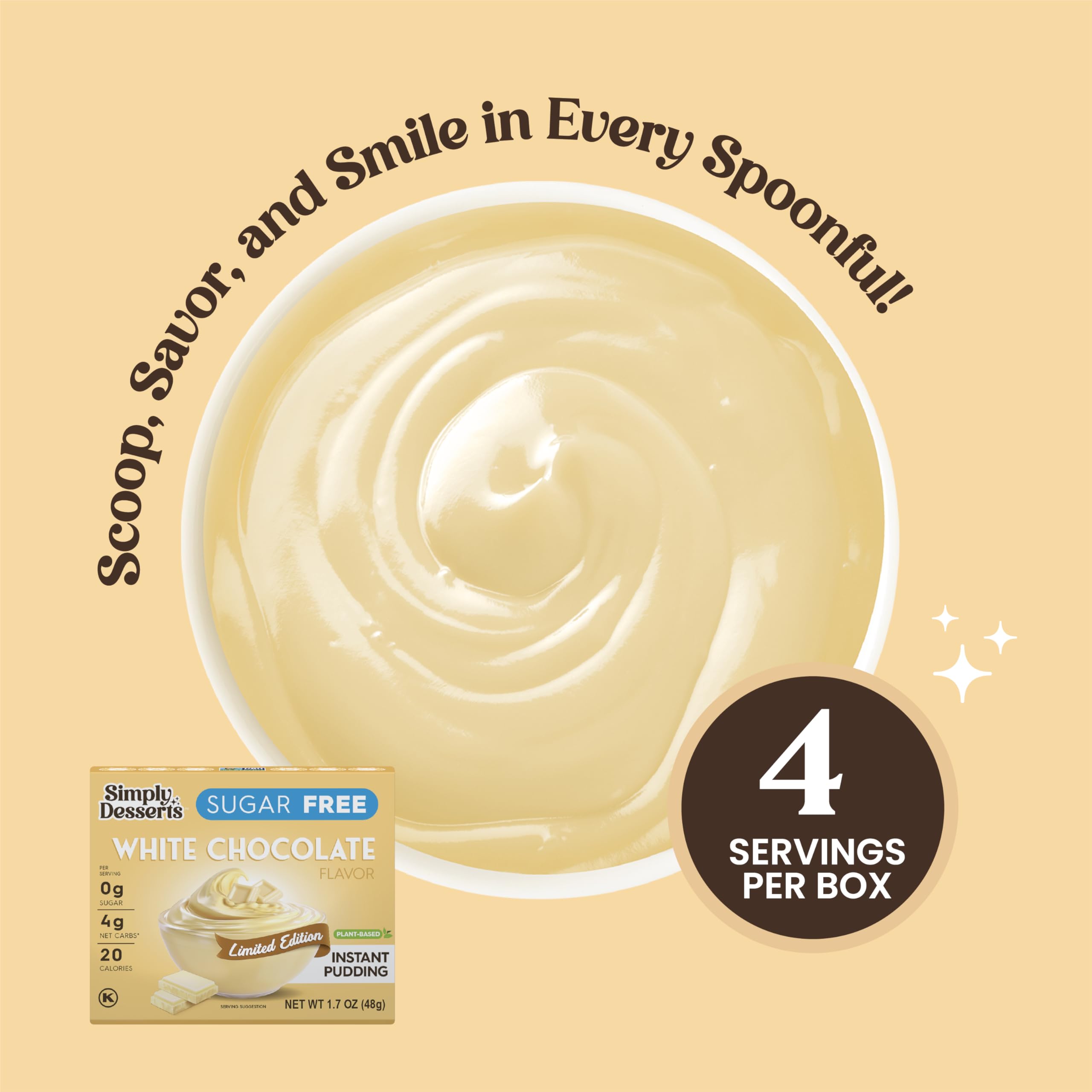 Simply Delish pudding cups parfait-ready creaminess for a quick treat.