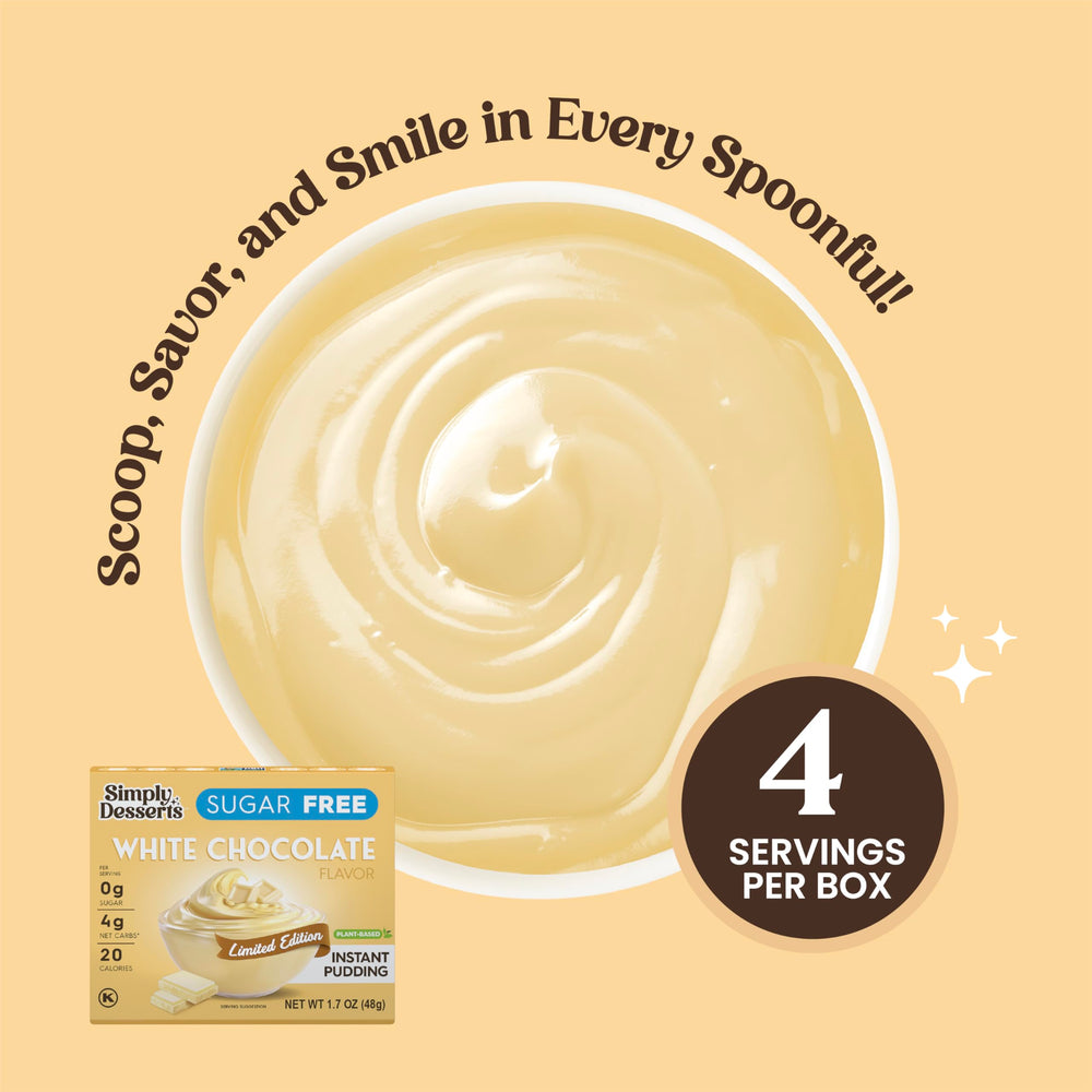 Simply Delish pudding cups parfait-ready creaminess for a quick treat.