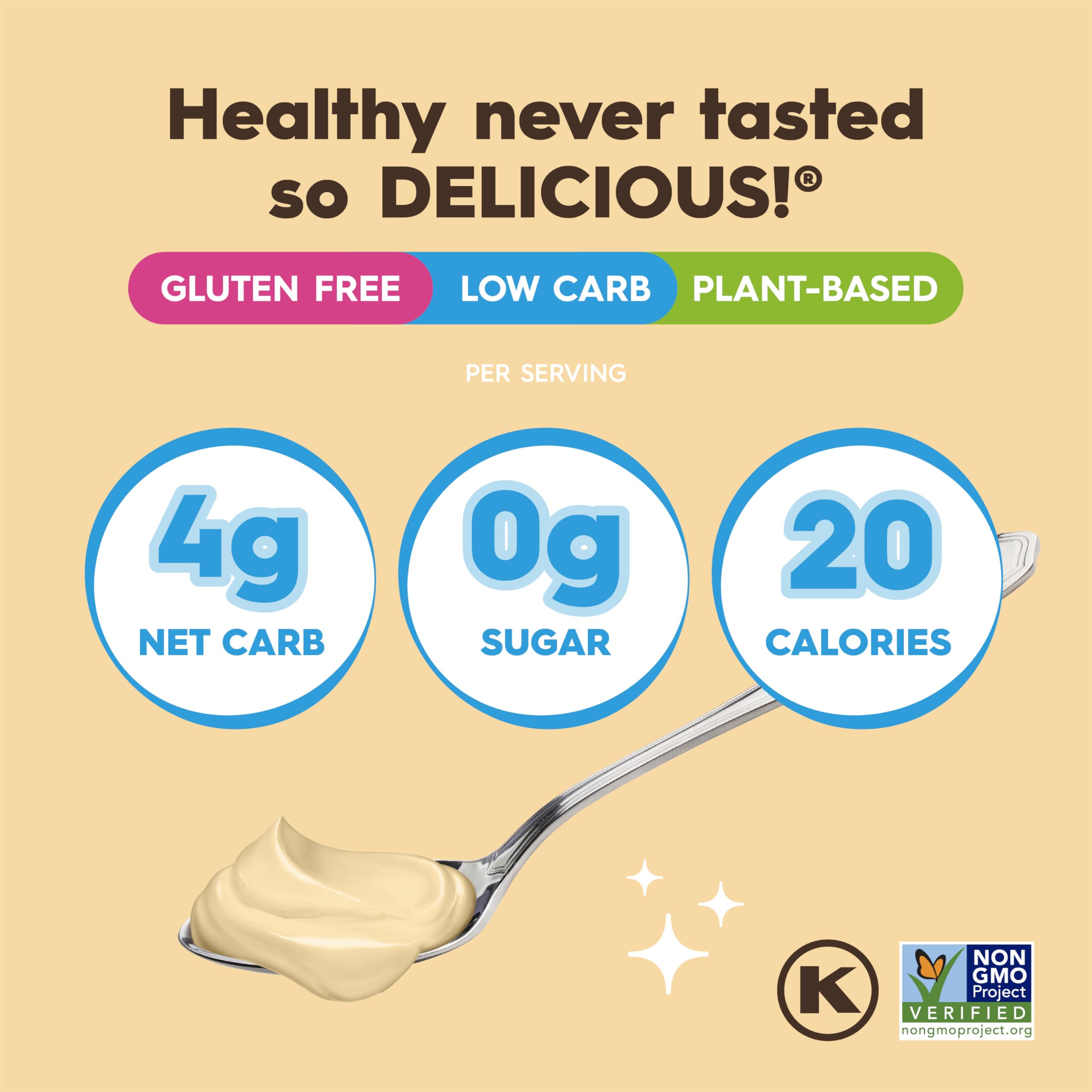 Simply Delish pudding prepared serving shows creamy texture in minutes.