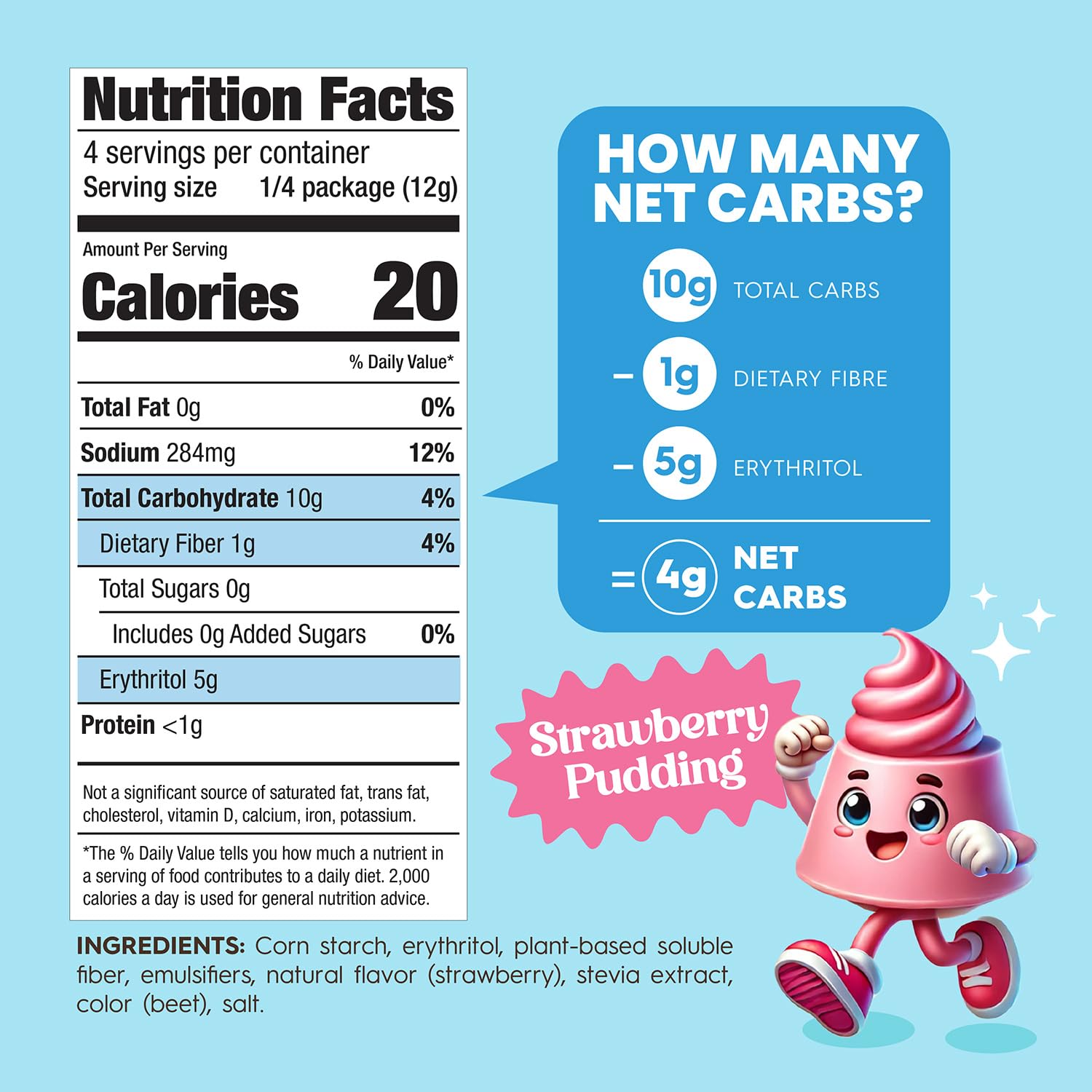 Simply Desserts kosher-certified logo on packaging for mindful dessert choices.