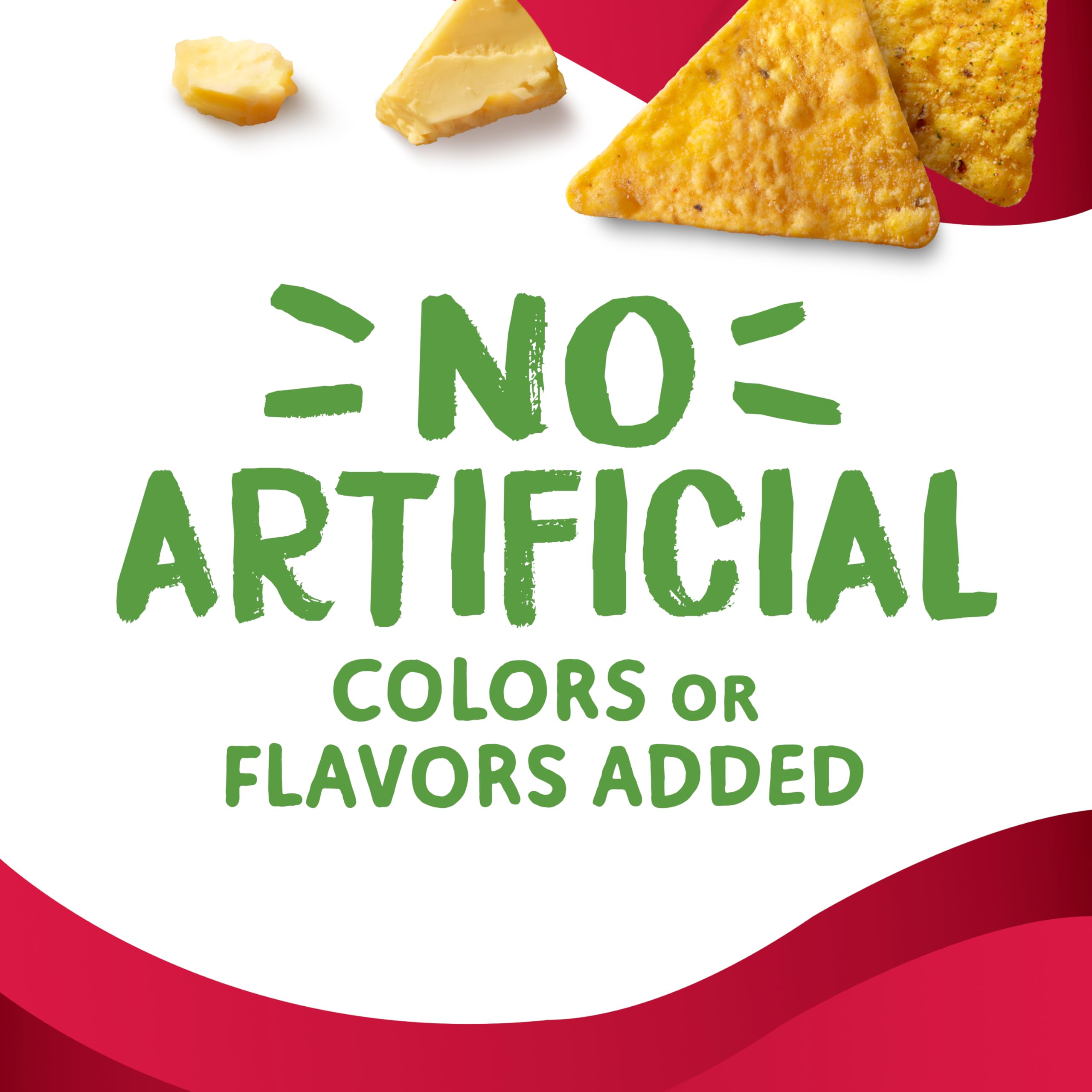 Simply Doritos variety pack back view with nutrition panel visible