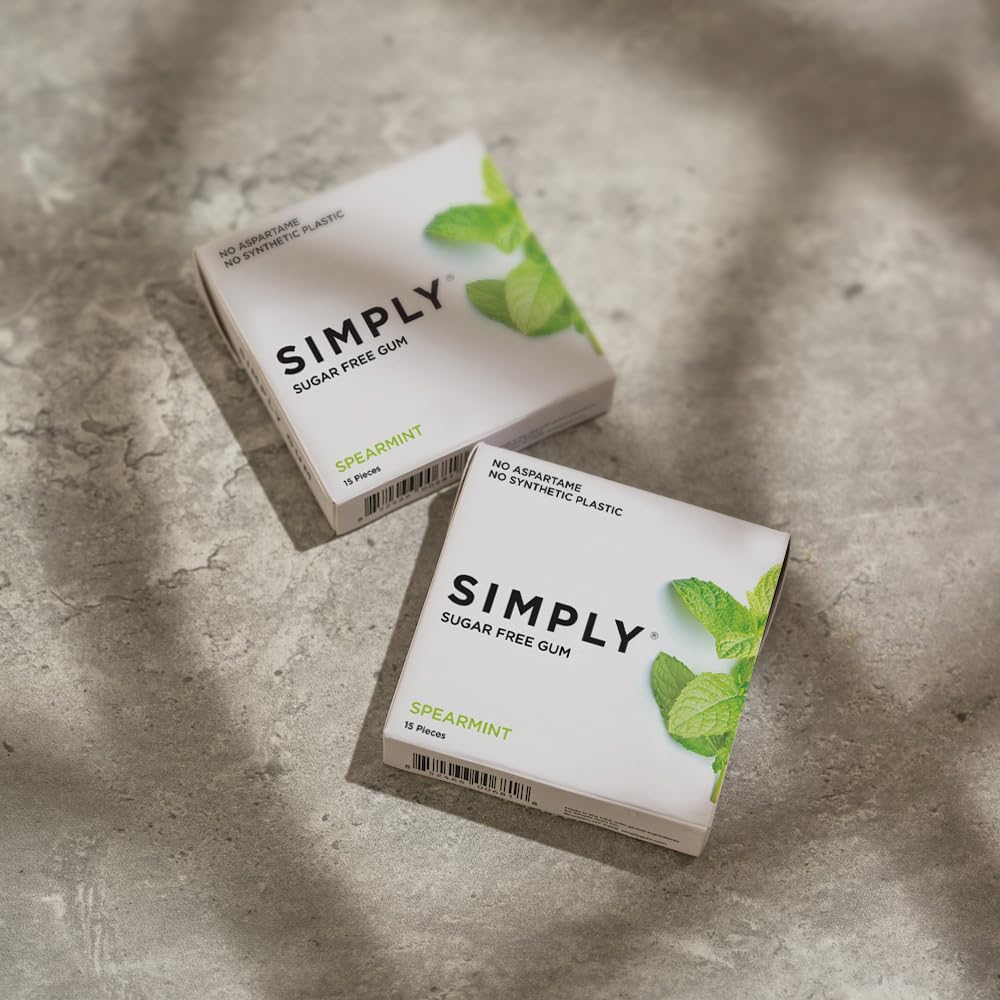 SIMPLY Gum is Aspartame-free and free from artificial flavors.
